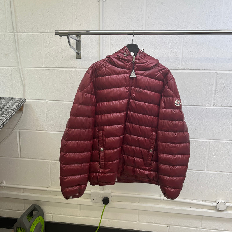 Men's Cornour Down Jacket Burgundy Size L