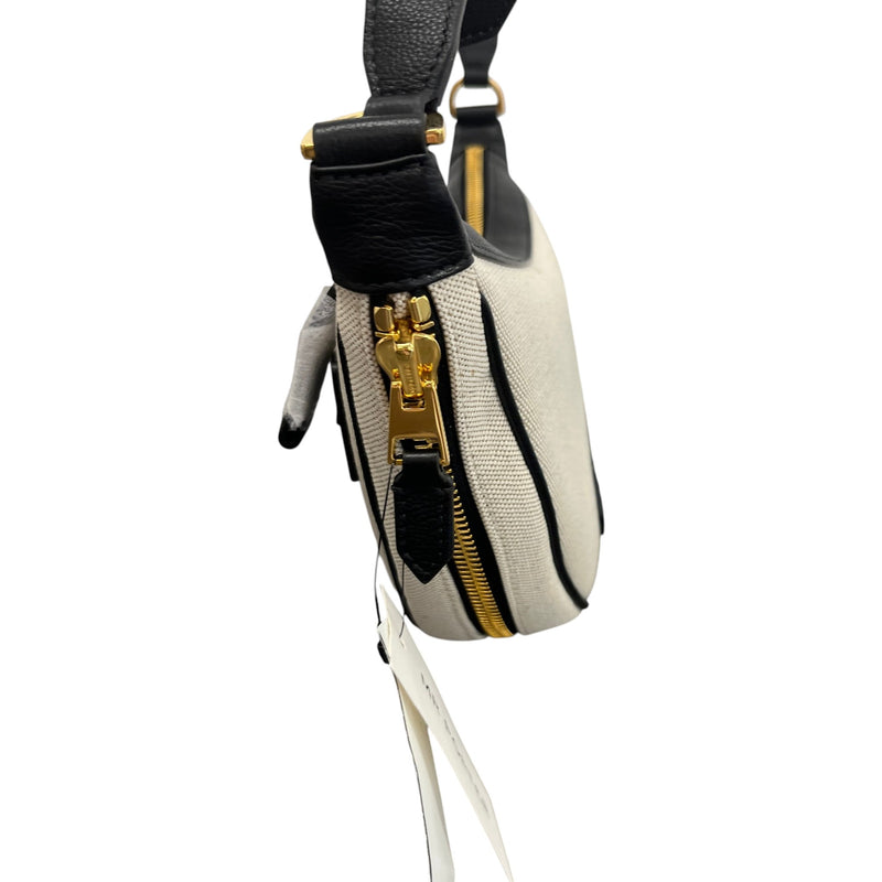 Women's Debossed Logo Bag Beige