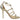 Women's Dory Caged Heels Gold Size EU 36 / UK 3