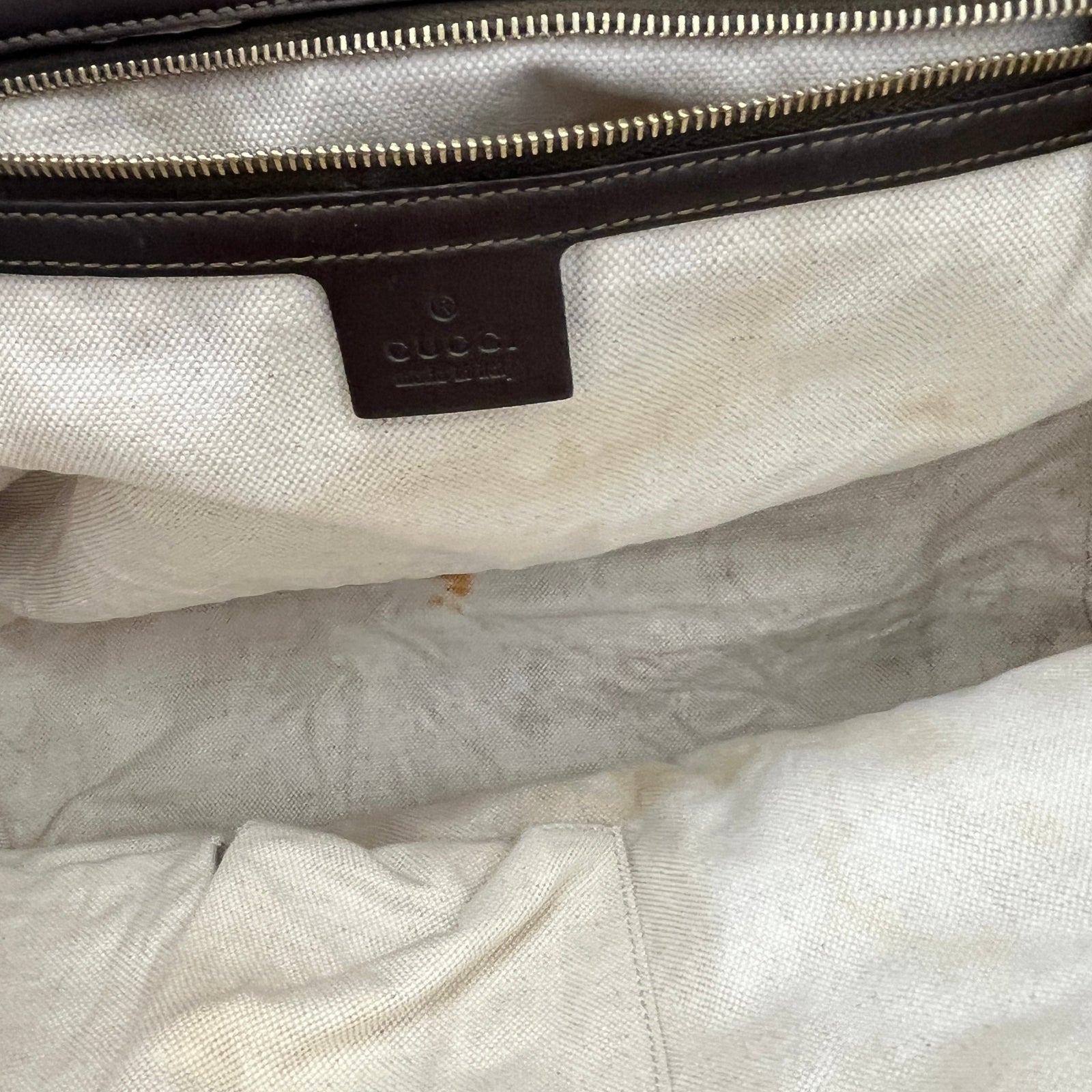 Women's GG Supreme Handbag Brown - Photo 11