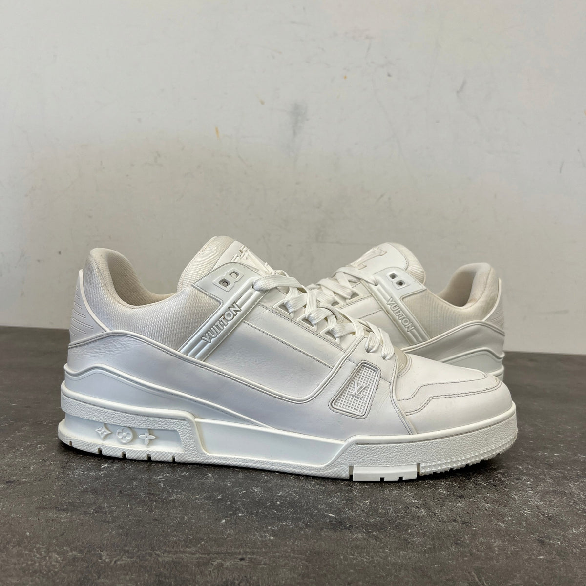 Men's LV Low Trainers White Size UK 10 / EU 44 - Photo 12