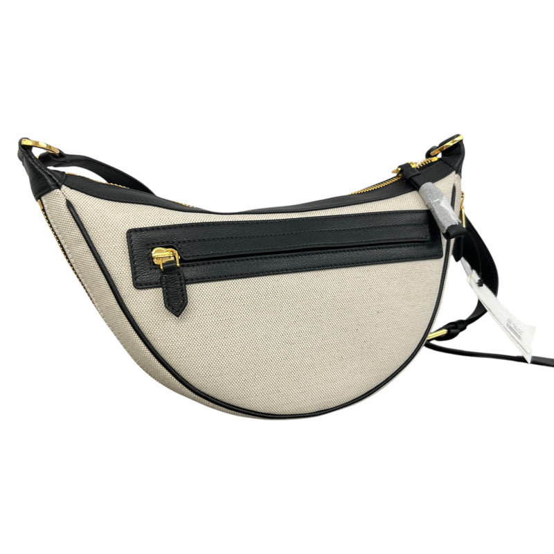 Women's Debossed Logo Bag Beige