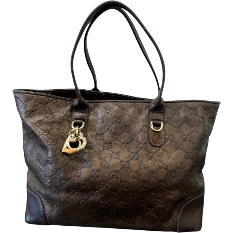 Women's GG Supreme Handbag Brown