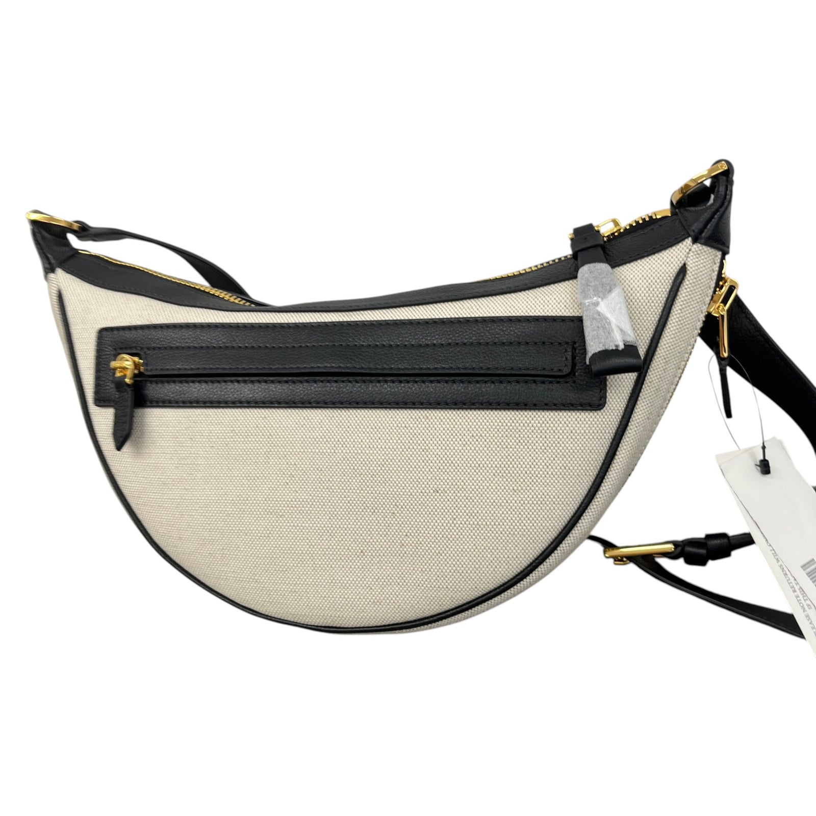 Women's Debossed Logo Bag Beige - Photo 9