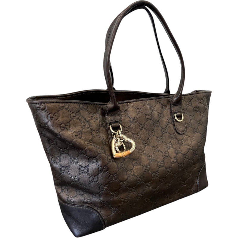 Women's GG Supreme Handbag Brown