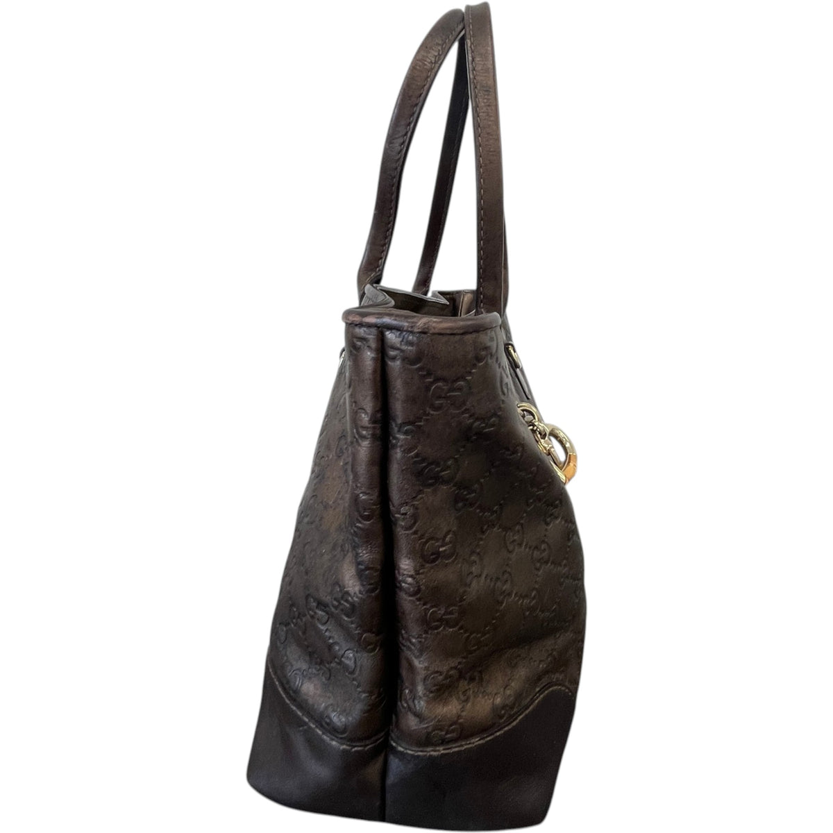 Women's GG Supreme Handbag Brown - Photo 6