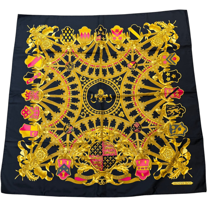 Women's Heraldry Scarf Navy