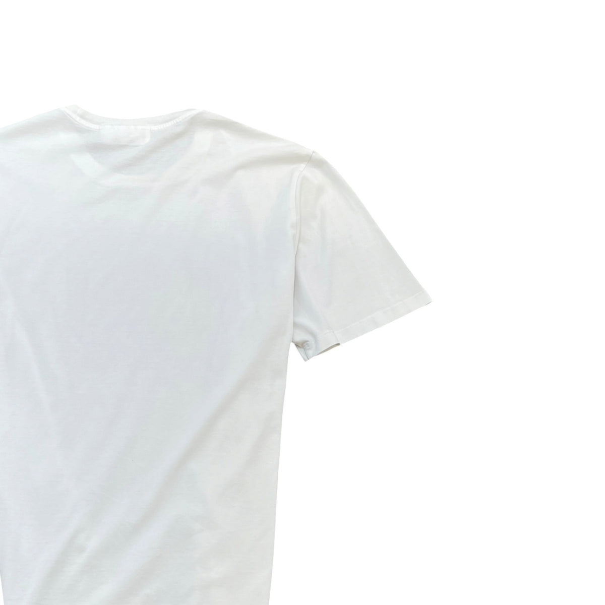 Men's Lighting Bolt Logo T-Shirt White Size L - Photo 4