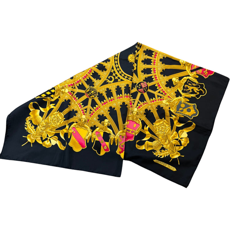 Women's Heraldry Scarf Navy