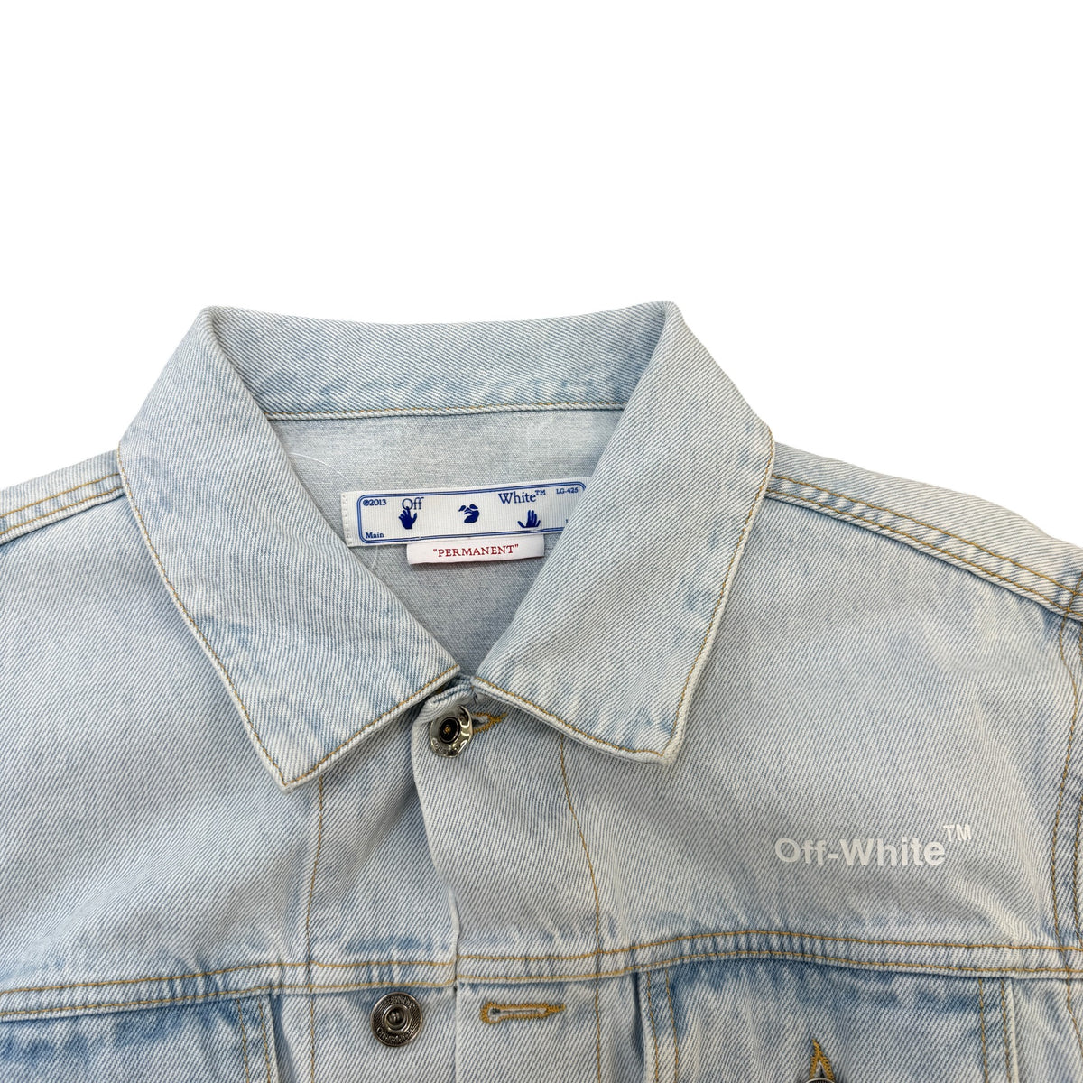 Women's Diag Tab Slim Jacket Blue Size M / UK 10 - Photo 5