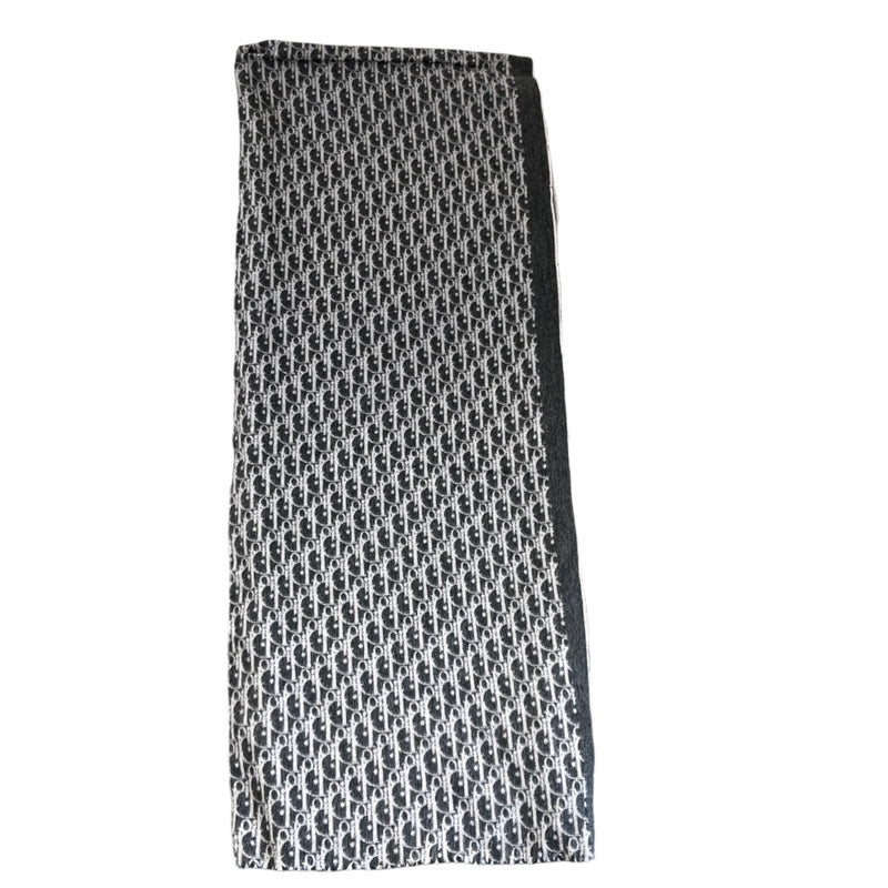 Women's Oblique Scarf Grey
