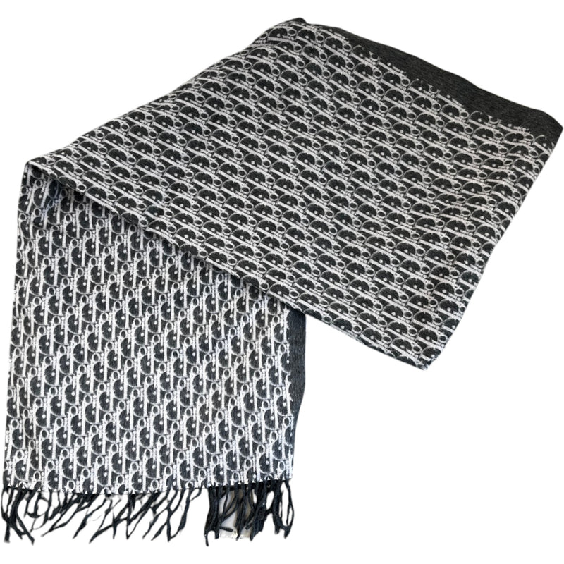 Women's Oblique Scarf Grey