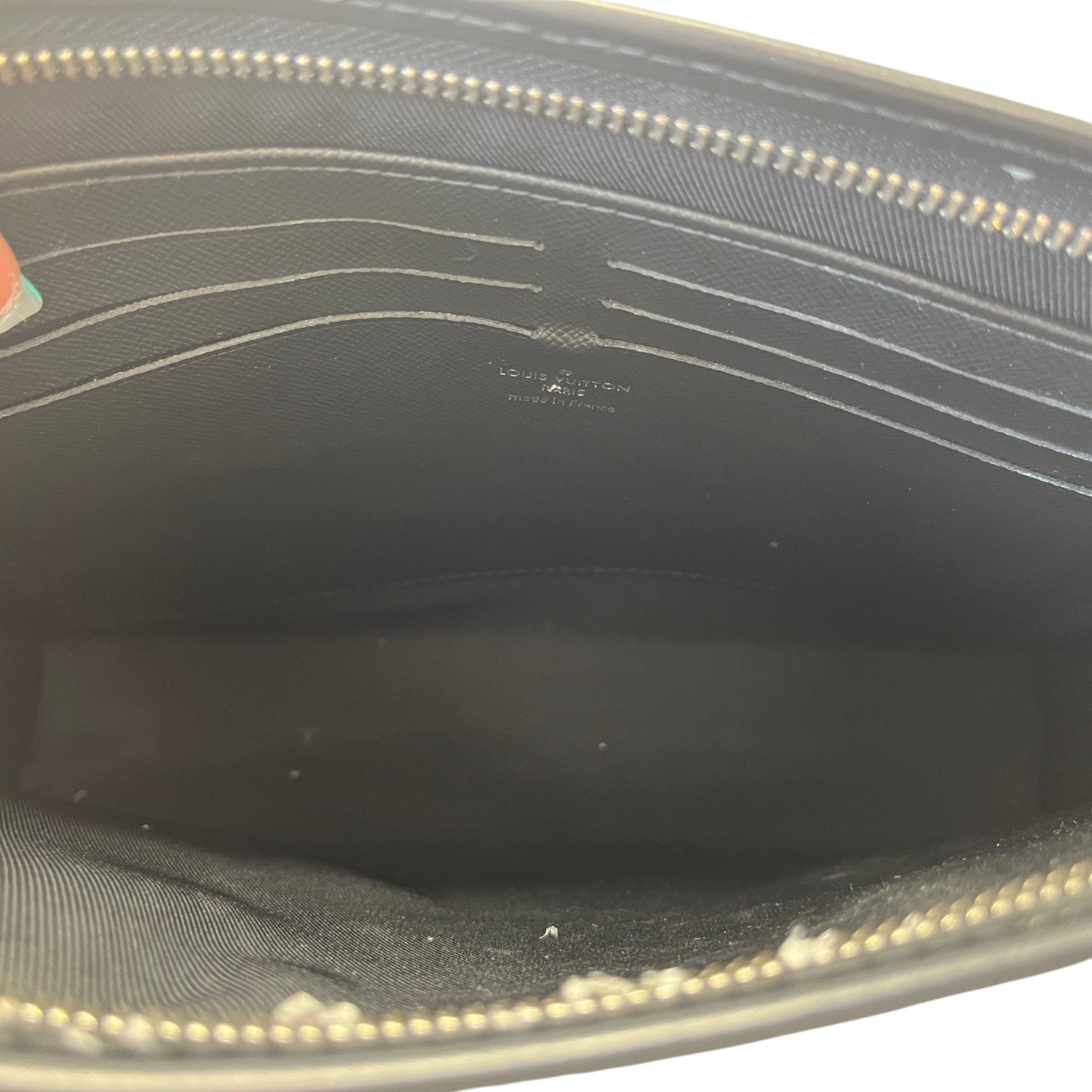 Men's Damier Graphite 3D Pochette Voyage Mm Clutch Black - Photo 8