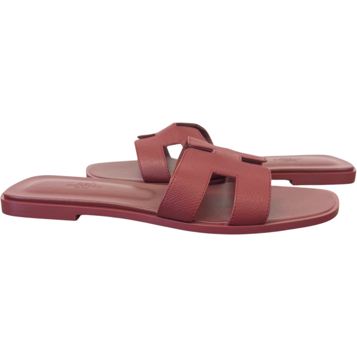 Women's Oran Sandals Burgundy Size EU 41 / UK 8 - Photo 2