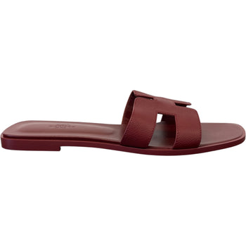Women's Oran Sandals Burgundy Size EU 41 / UK 8