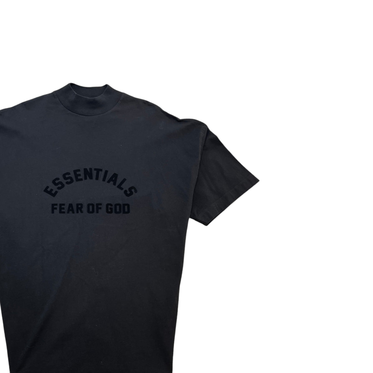 Men's Logo Print T-Shirt Black Size M - Photo 3