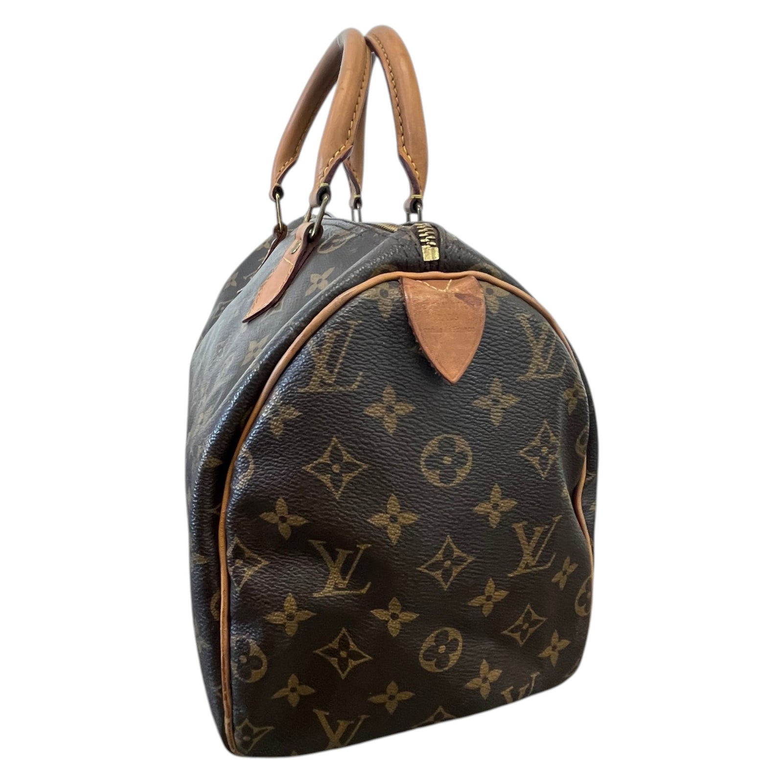 Women's Monogram Speedy 30 Handbag Brown - Photo 6
