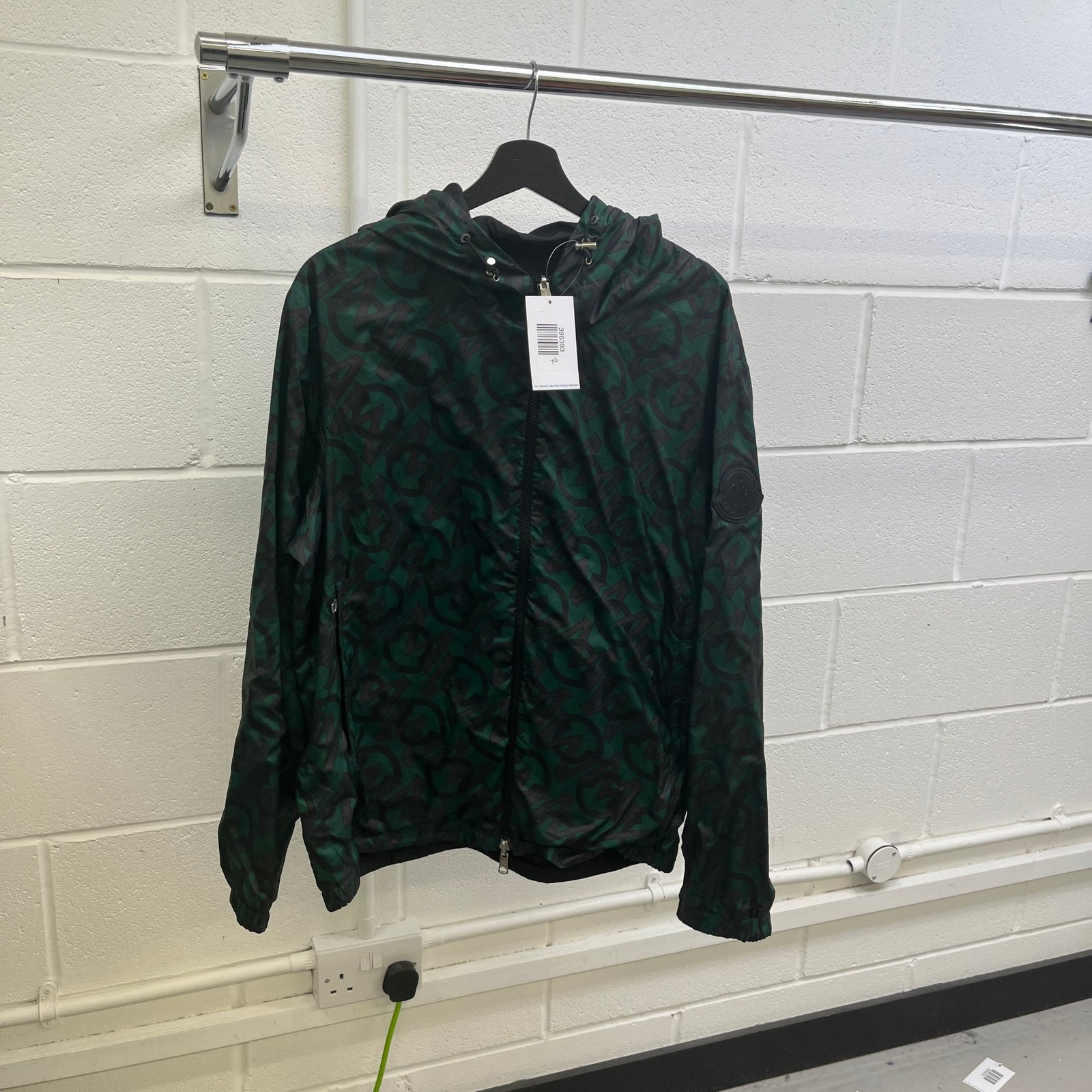 Men's Cretes Reversible Windbreaker Green Size XL - Photo 12