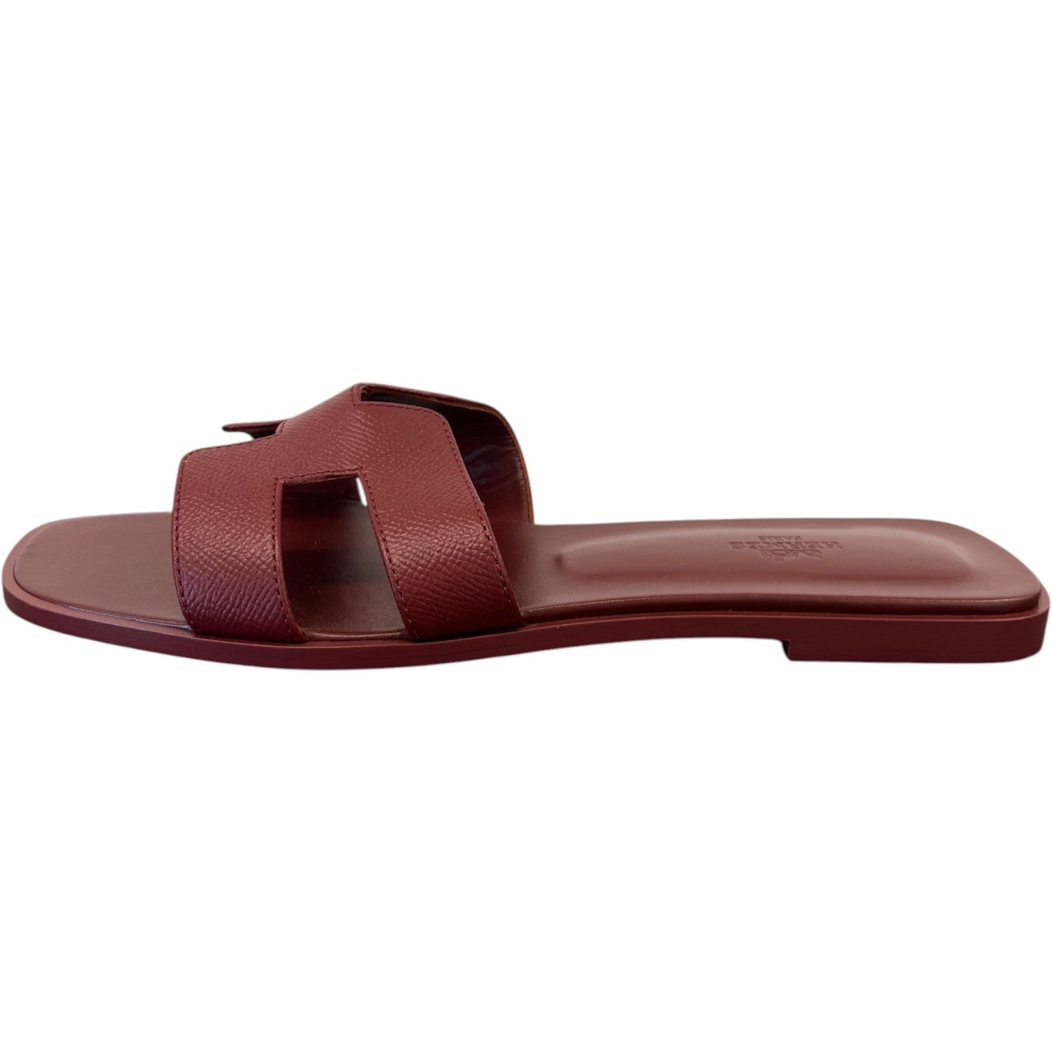 Women's Oran Sandals Burgundy Size EU 41 / UK 8 - Photo 3