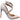 Women's Rockstud Ankle Strap Heels Pink Size EU 39 / UK 6