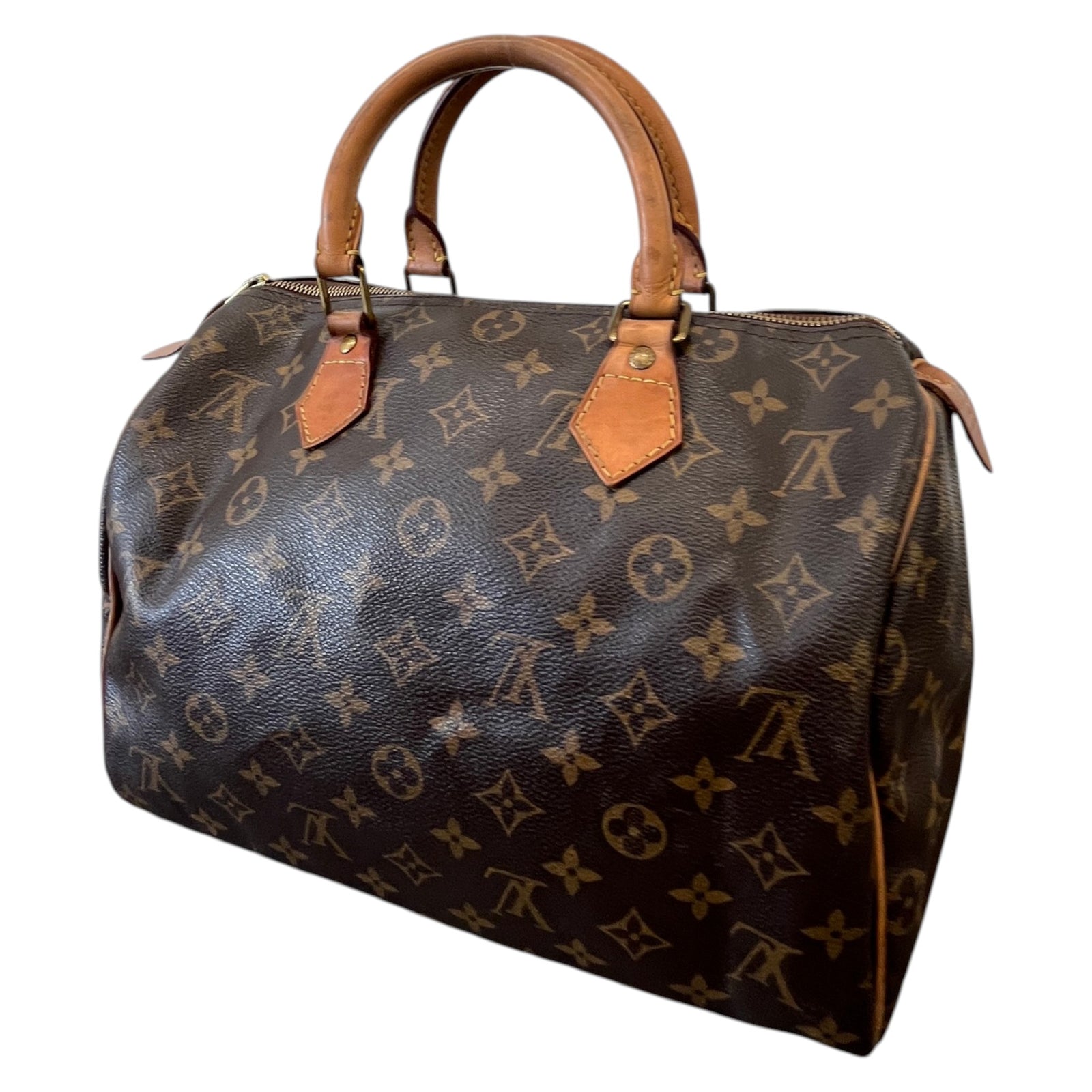 Women's Monogram Speedy 30 Handbag Brown - Photo 8