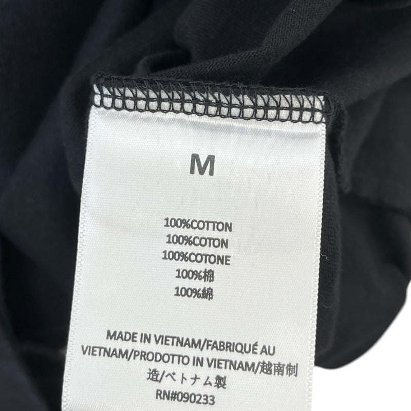Men's Logo Print T-Shirt Black Size M