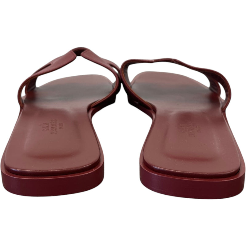 Women's Oran Sandals Burgundy Size EU 41 / UK 8