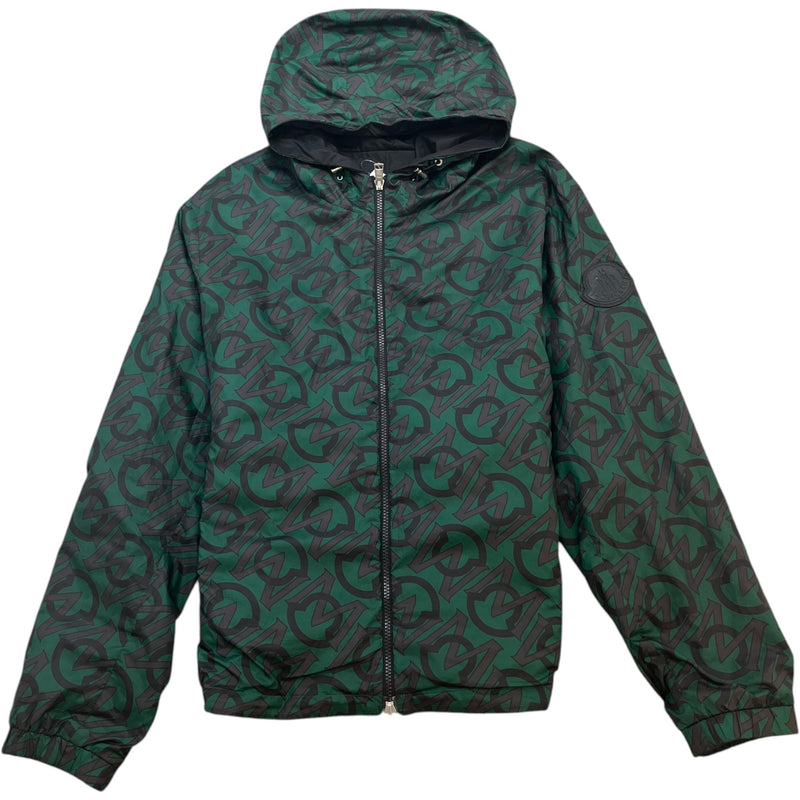 Men's Cretes Reversible Windbreaker Green Size XL