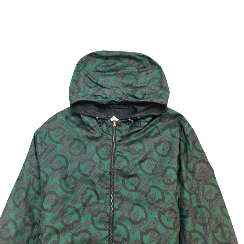 Men's Cretes Reversible Windbreaker Green Size XL
