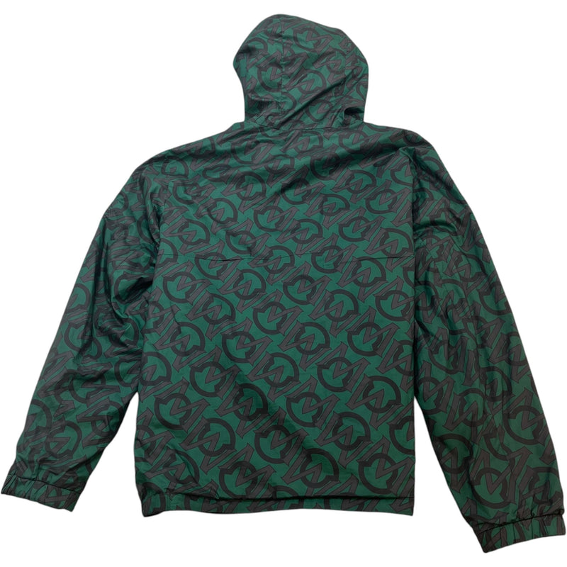 Men's Cretes Reversible Windbreaker Green Size XL