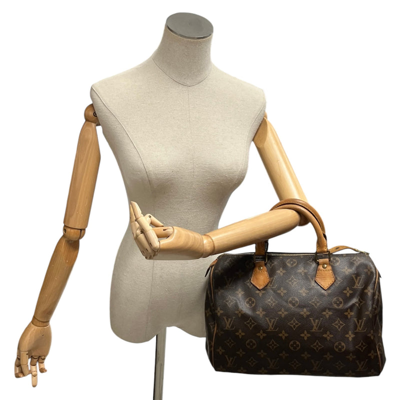 Women's Monogram Speedy 30 Handbag Brown