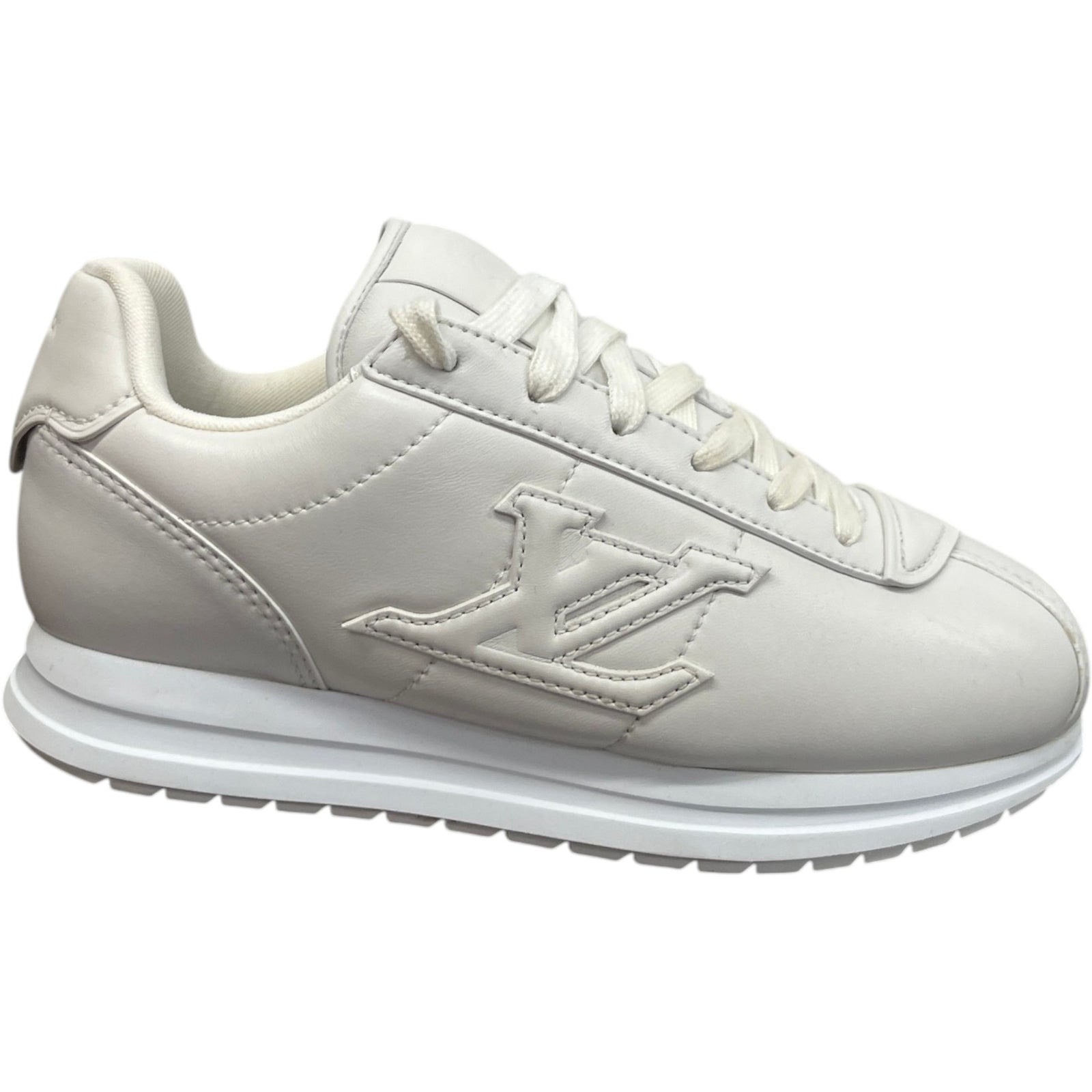 Men's Lv Buttersoft Low Trainers White Size EU 40.5 / UK 6.5 - Photo 1