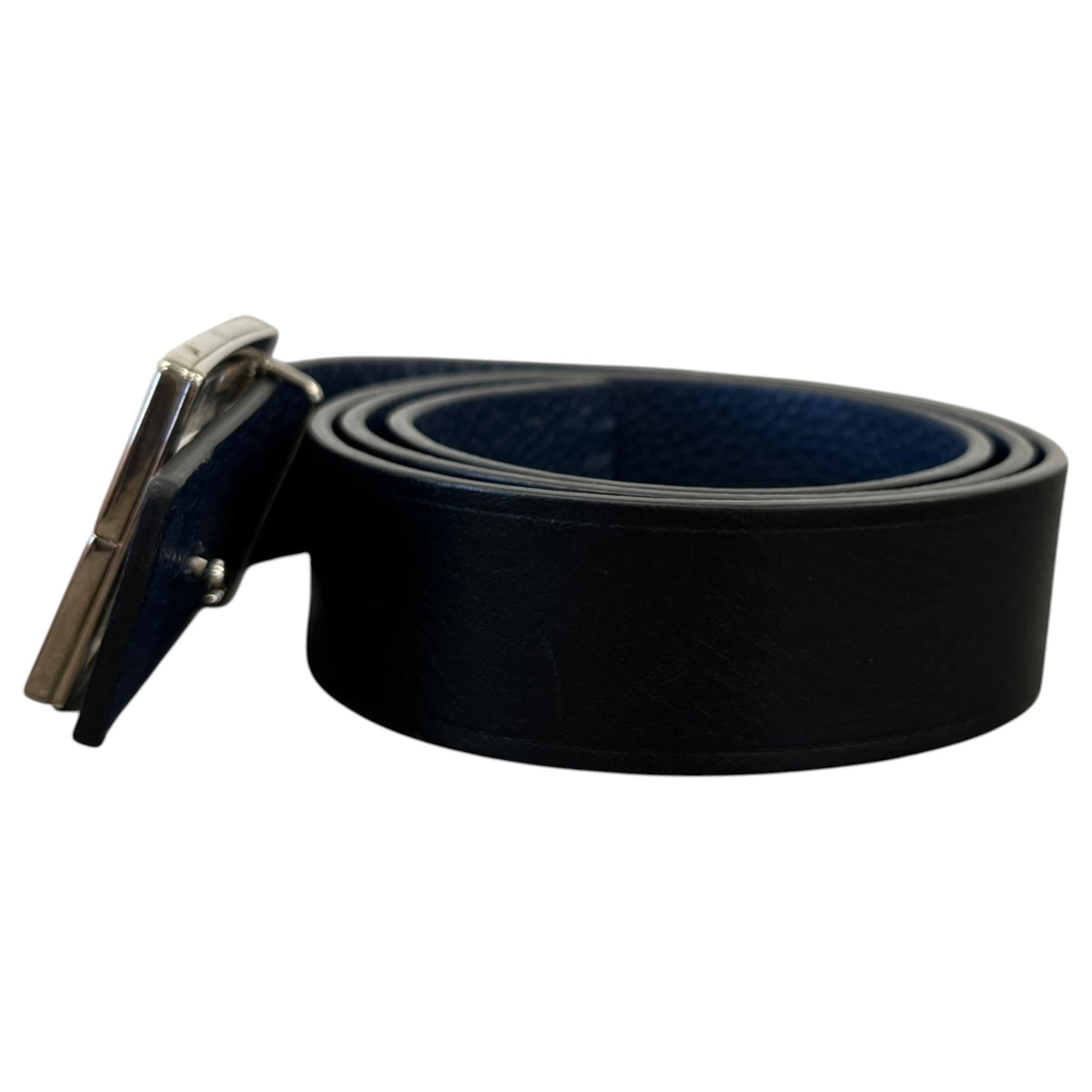 Men's 4G Reversible Belt Navy Size 30" - Photo 8