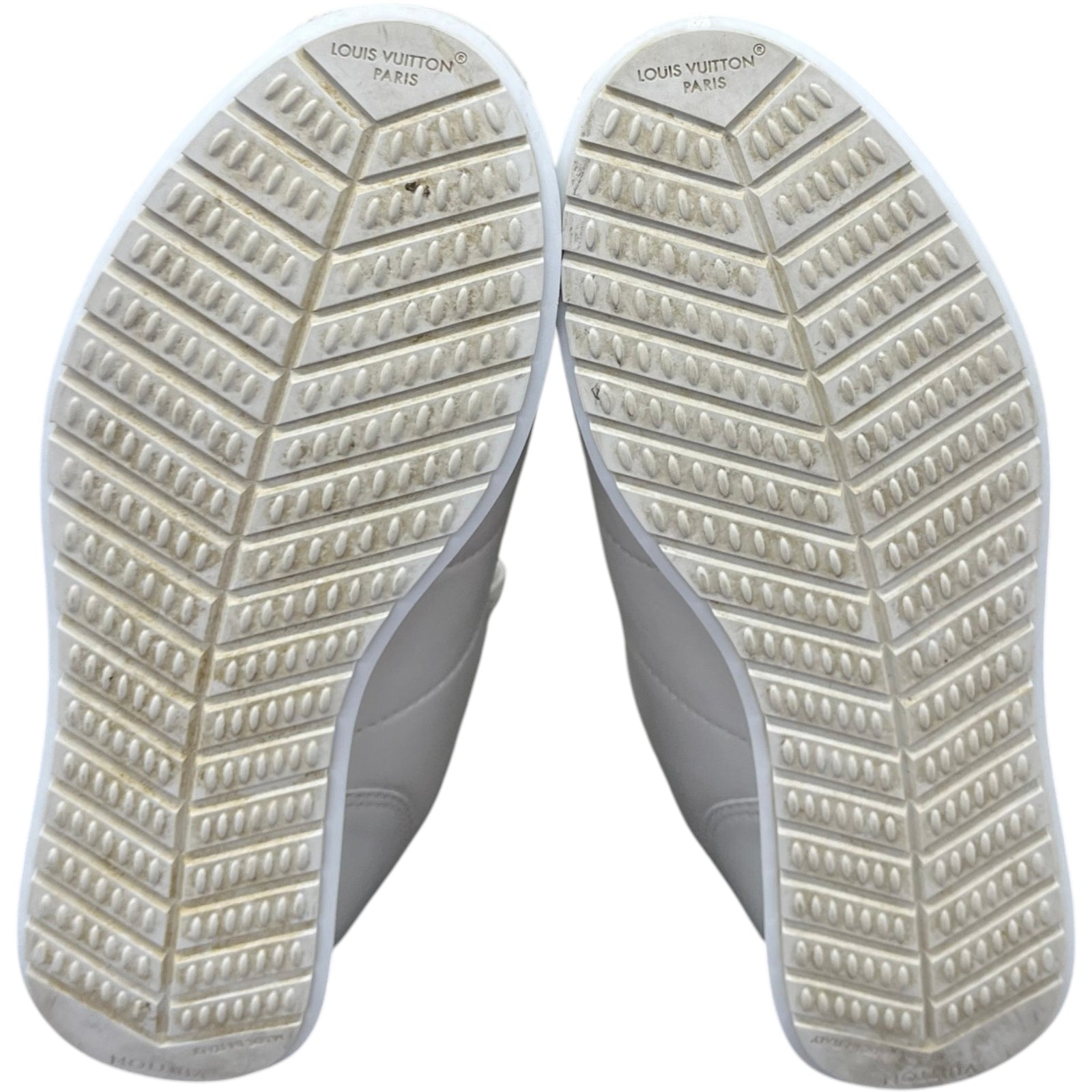 Men's Lv Buttersoft Low Trainers White Size EU 40.5 / UK 6.5 - Photo 11