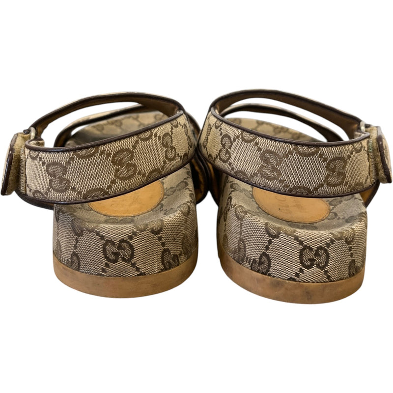 Men's Moritz Gg Supreme Canvas Sandals Beige Size EU 41 / UK 7