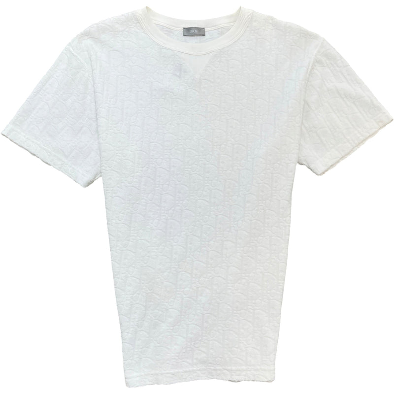 Men's Oblique T-Shirt White Size M