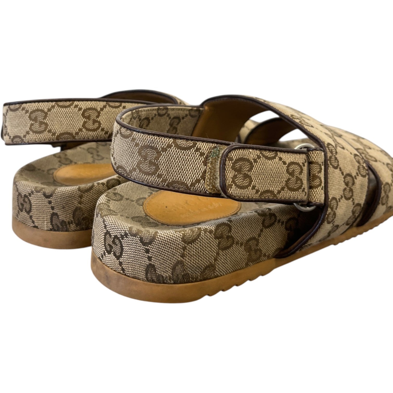 Men's Moritz Gg Supreme Canvas Sandals Beige Size EU 41 / UK 7 - Photo 7