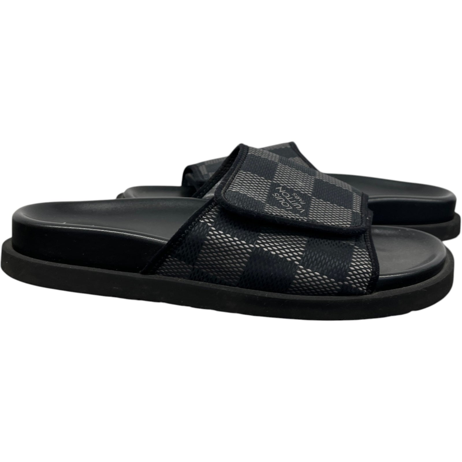 Men's Miami Slides Black Size EU 44 / UK 10 - Photo 3