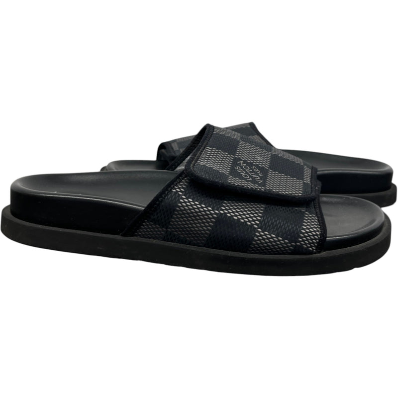 Men's Miami Slides Black Size EU 44 / UK 10