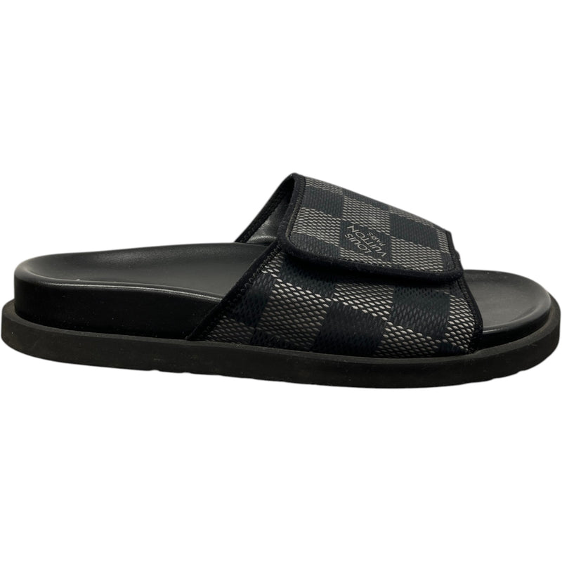 Men's Miami Slides Black Size EU 44 / UK 10