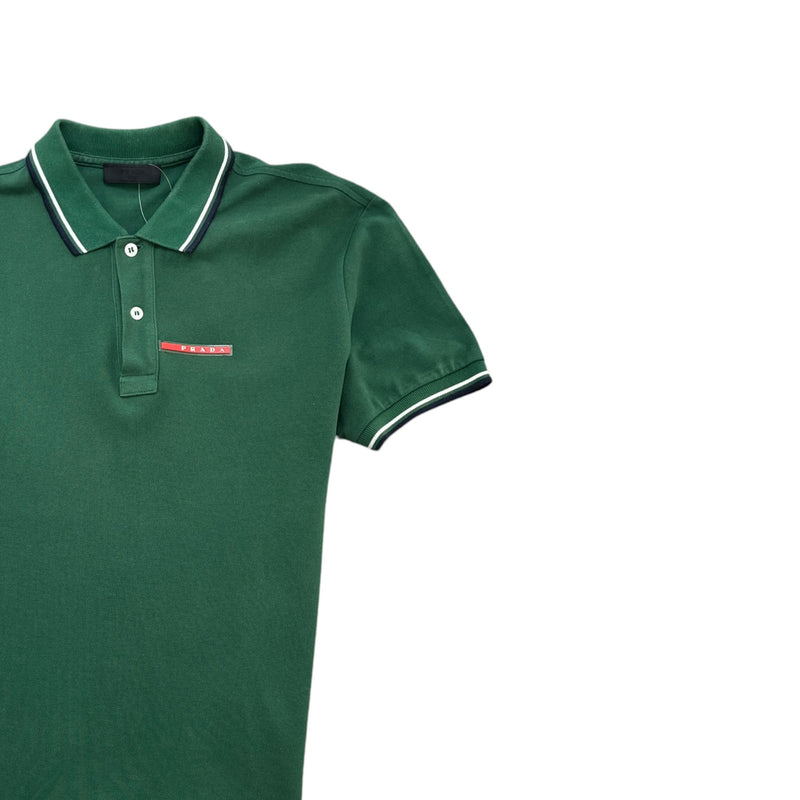 Men's Linea Rossa Polo Shirt Green Size S