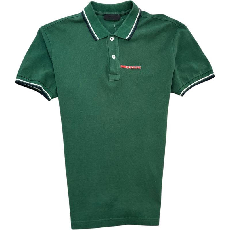 Men's Linea Rossa Polo Shirt Green Size S