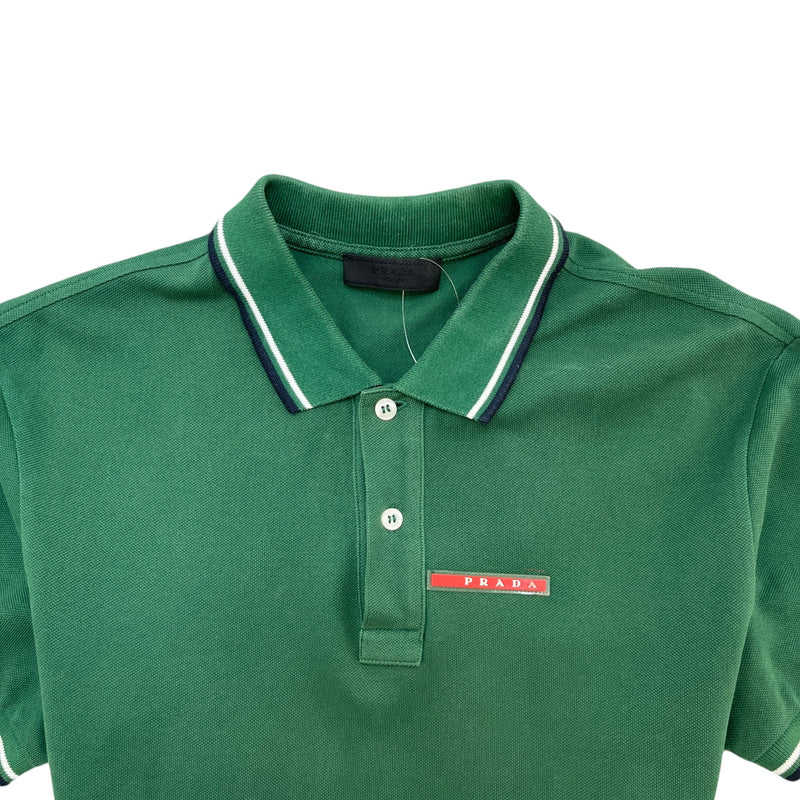 Men's Linea Rossa Polo Shirt Green Size S