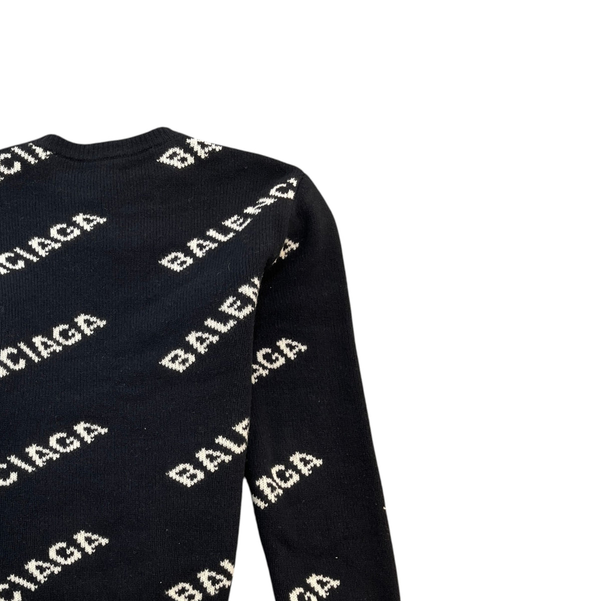 Men's Logo Print Sweatshirt Black Size L - Photo 4