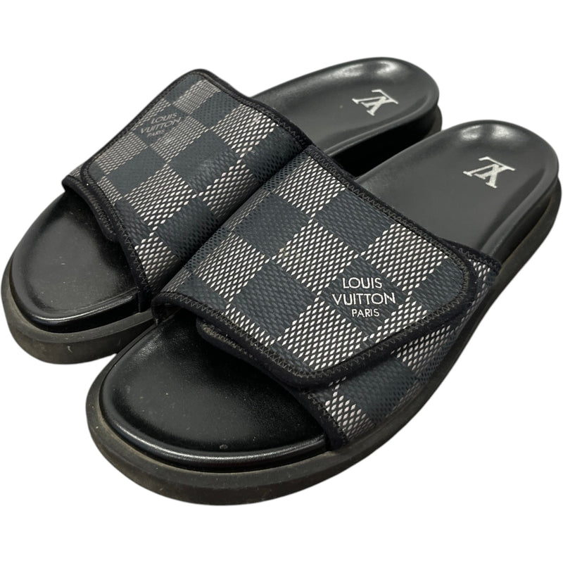 Men's Miami Slides Black Size EU 44 / UK 10