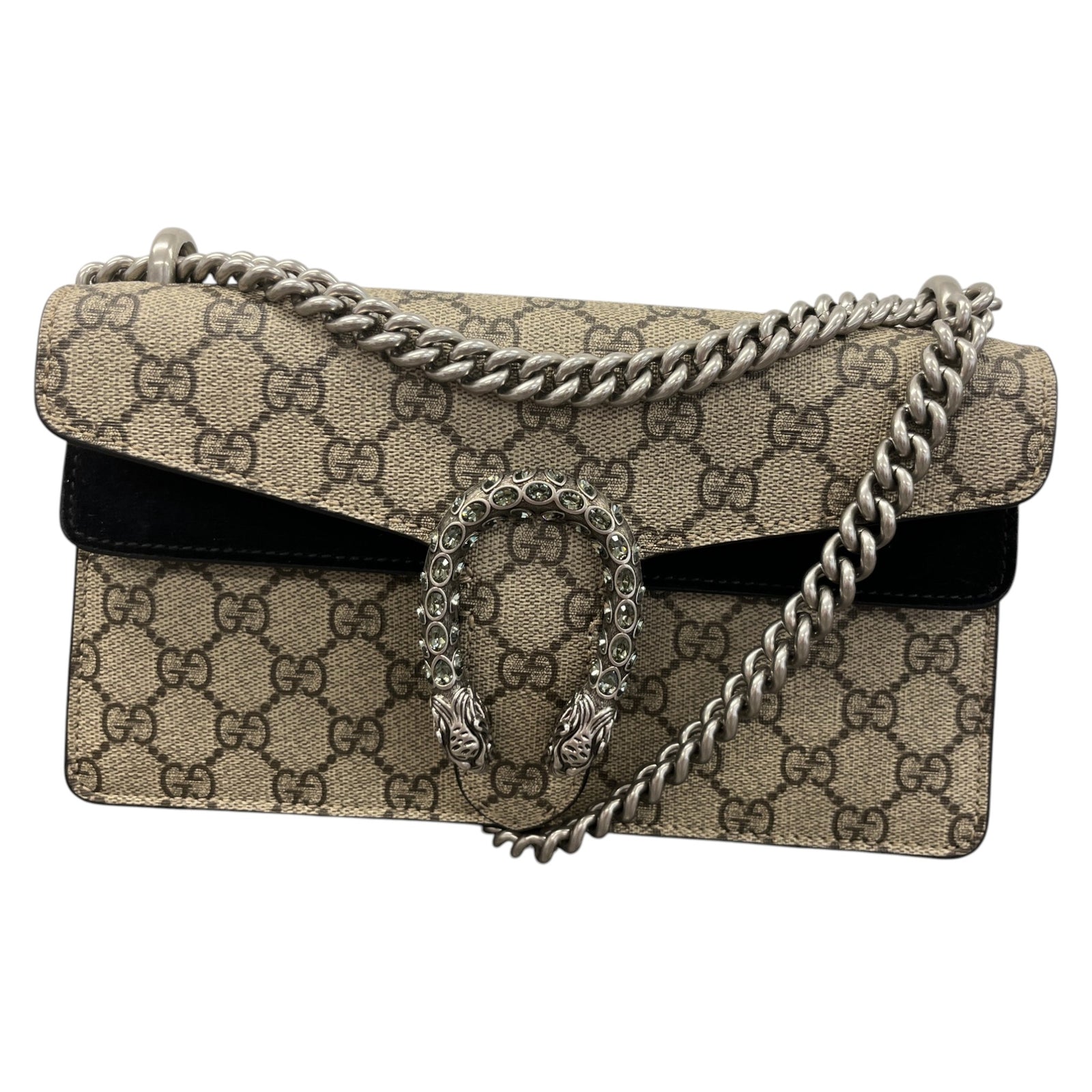 Women's Dionysus GG Supreme Handbag Beige - Photo 1