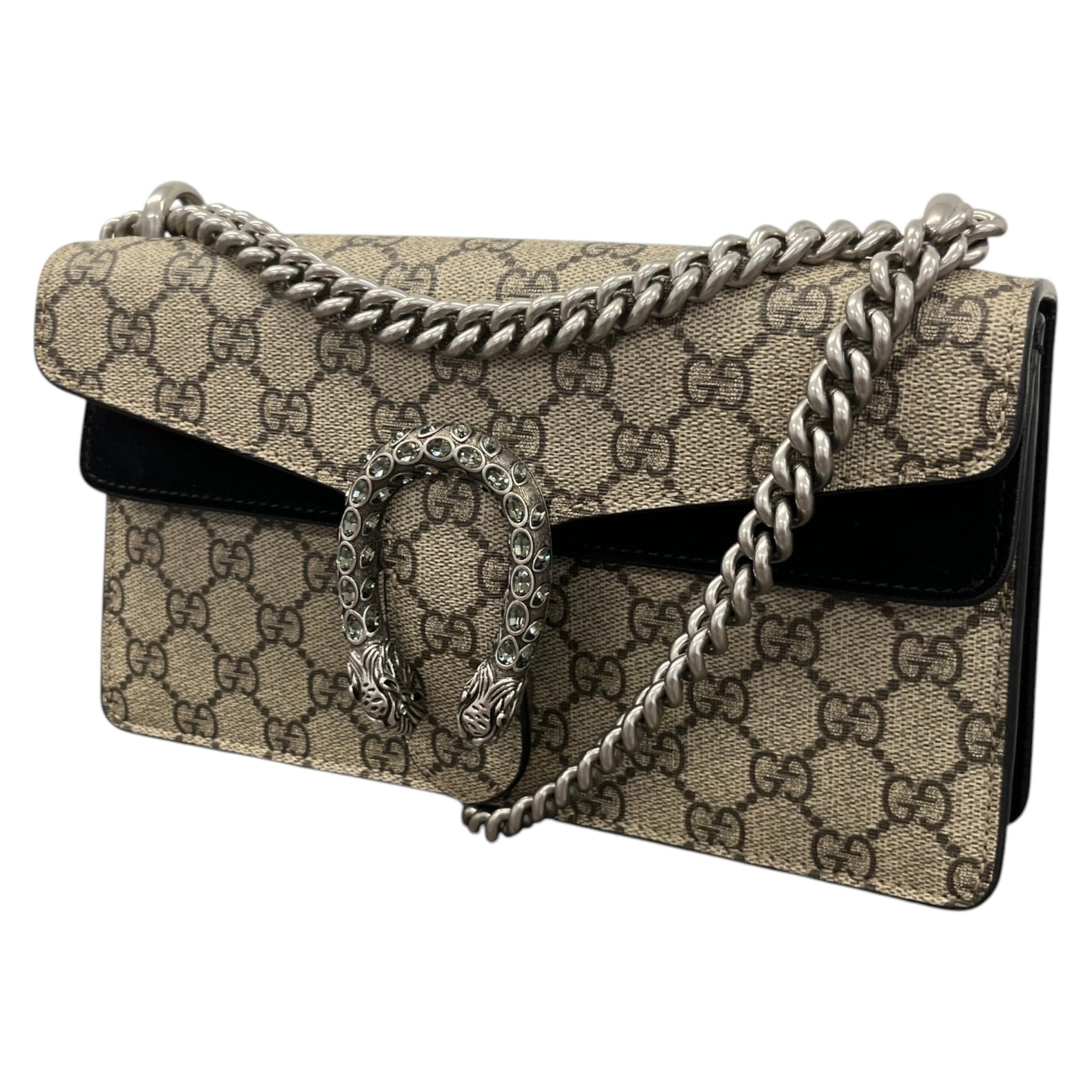 Women's Dionysus GG Supreme Handbag Beige - Photo 5