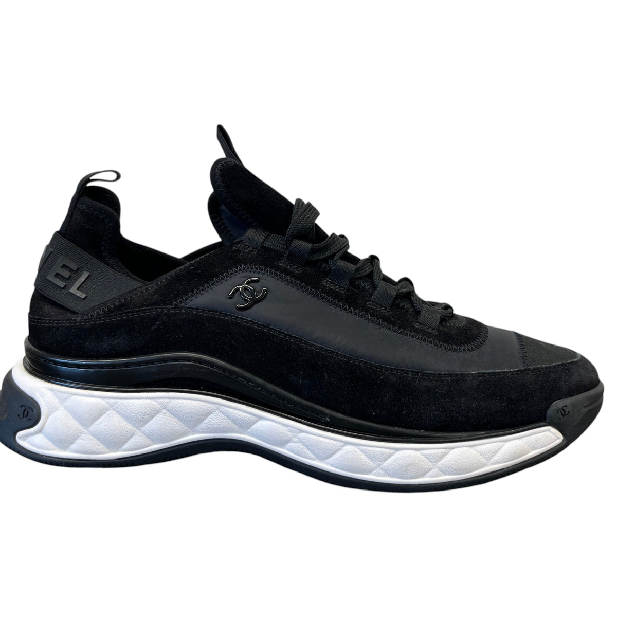 Men's CC Runner Low Trainers Black Size UK 11 / EU 45 - Photo 1