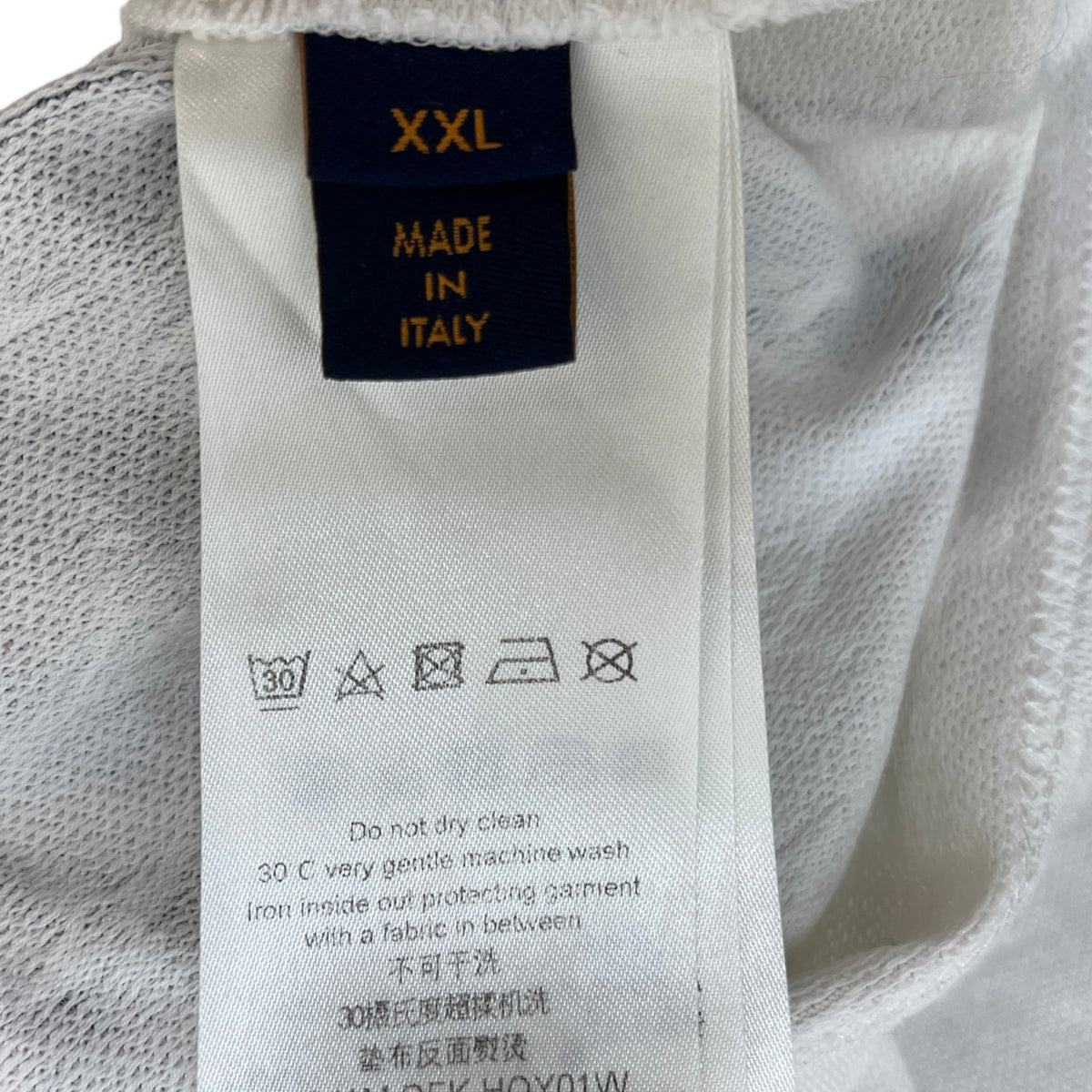 Men's Floral Print T-Shirt White Size XXL - Photo 6