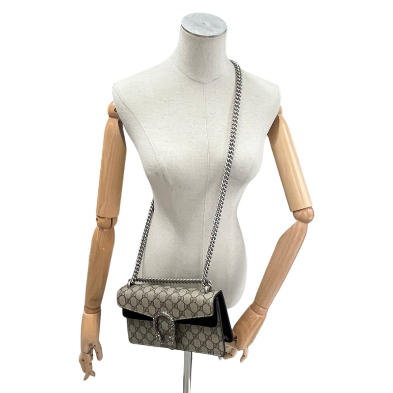 Women's Dionysus GG Supreme Handbag Beige